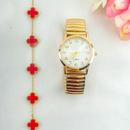 Kit Relógio Feminino Inspiração Trevo com Pulseira Elegante