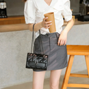 Bolsa Feminina Premium Ombro e Transversal com Corrente