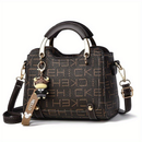 Bolsa Feminina Elegance Grande Capacidade com Chaveiro Exclusivo