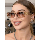 Óculos de Moda Elegante Retangular de Luxo Leve para Mulheres, Passeios, Férias, Festas e Presentes de Feriado