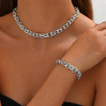 Conjunto Elo Luxuoso - Design Elegante | Dourado ou Prata