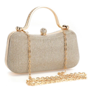 Clutch Feminina Elegante com Strass e Fecho Luxo para Festas
