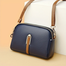 Nova Bolsa De Ombro Feminina De Couro Macio