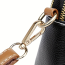 Nova Bolsa De Ombro Feminina De Couro Macio